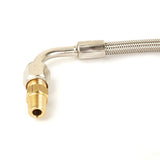 40" AN4 Oil Feed Line w/ Filter for 1/8"NPT Oil Feed w/1/8NPT T-Fitting