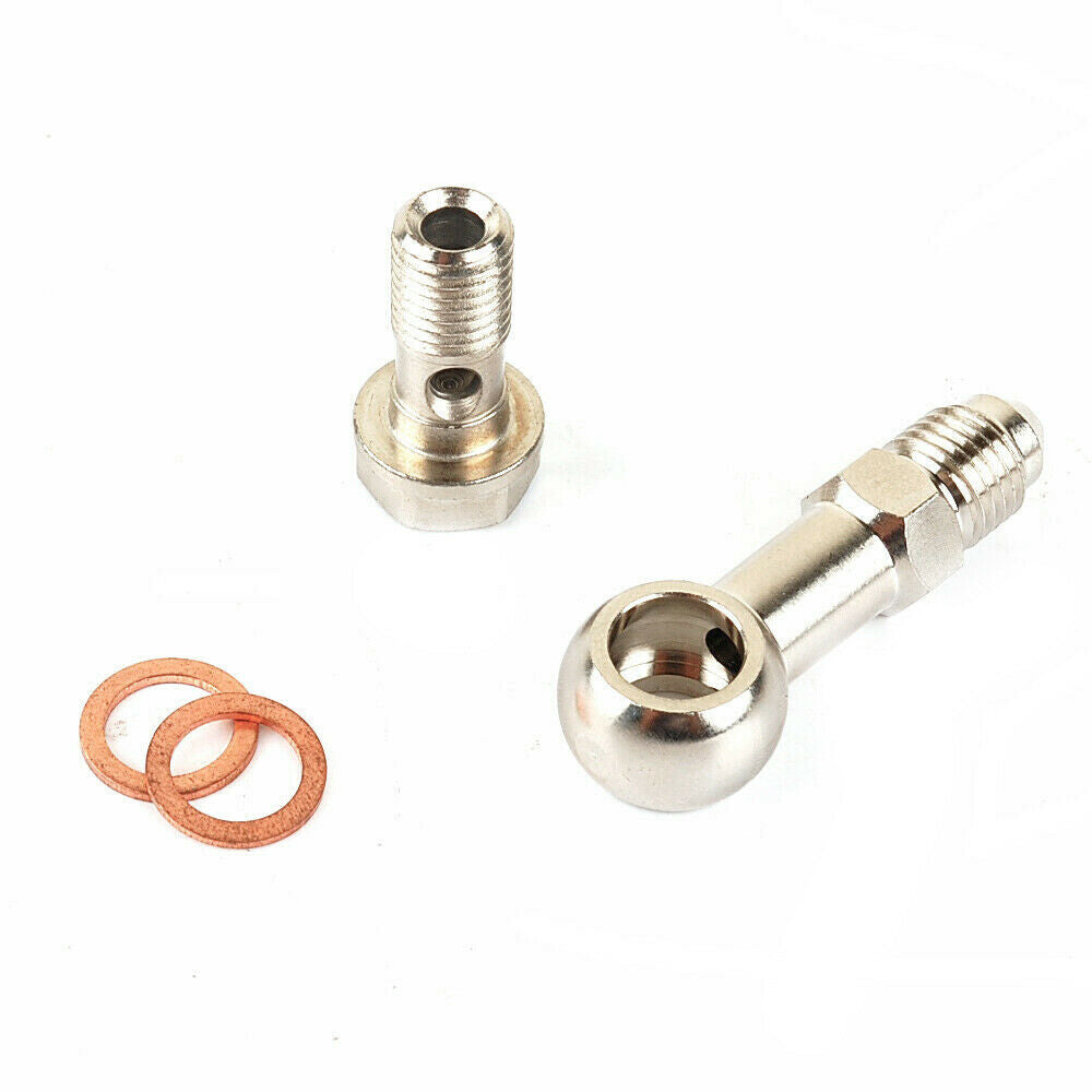 4AN Banjo Bolt Kit M10x1.5mm Pitch for MAZDA 323 MIATA Engine Block Oil Supply