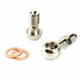 4AN Banjo Bolt kit M12 12mm For BMW 120D X3 49335-00240 -00241 -00420 -05830 2.5mm