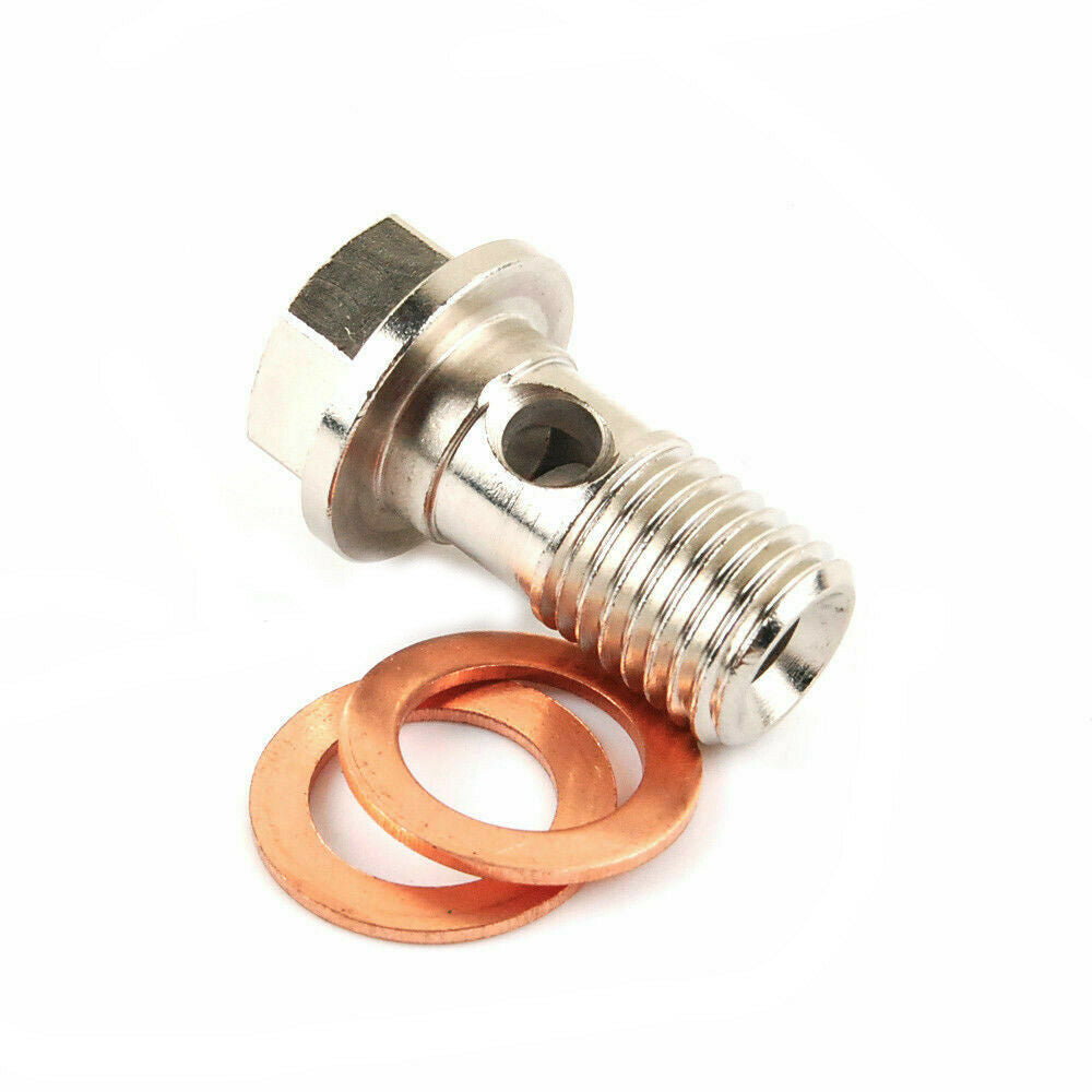 One Pair Water Bolt Kit M12 12mm x 1.25mm pitch For MHI TF035HM TF035HL TD04 TD04L TD04HL & IHI RHF5 RHF5H Series