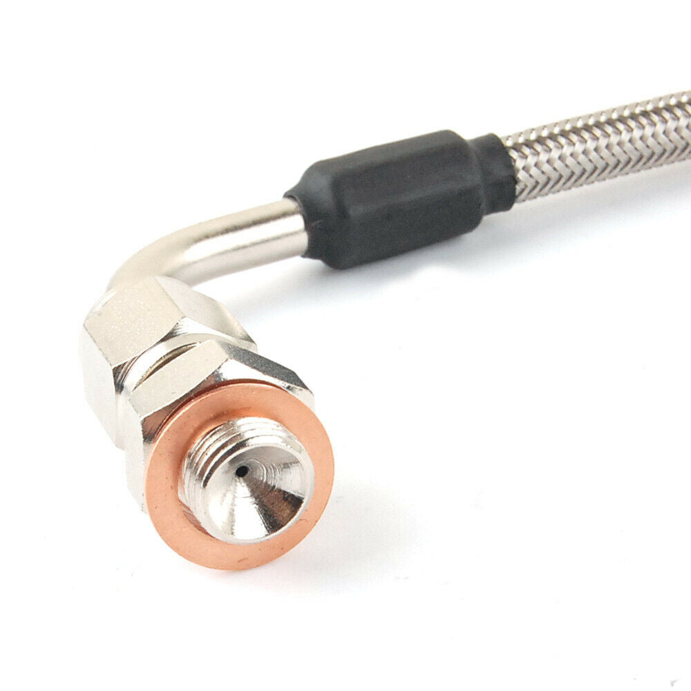 20 Zoll lange Turbo-Ölzuleitung M10 10 mm x 1,5 mm Steigung für IHI-Buchsenlager VF30, VF35, VF37, VF39