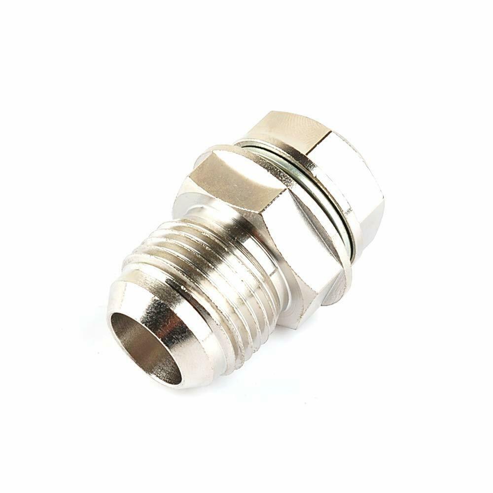 12AN AN12 DIY Turbo Ölwanne / Ölsumpf Rücklauf-Ablassadapter-Anschlussstück (Schweißfrei)