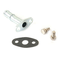 Universal Oil Water Line Kit For Garrett GT25 GT28 GT30 Ball Bearing 90Deg 1/2" Pipe