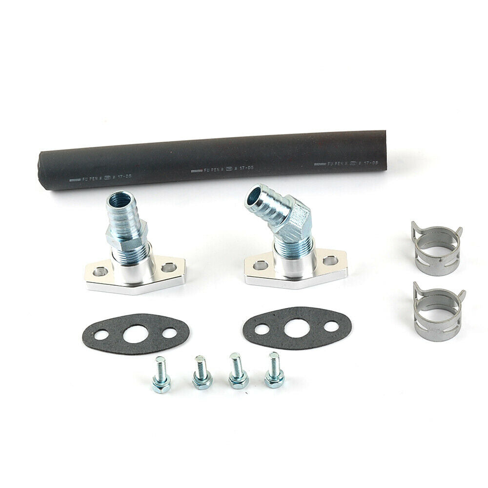 5/8" Turbo-Ölablaufschlauch-Kit aus NBR für DSM 1G 2G Motoren mit TD04 TD05H 14B 16G Serie