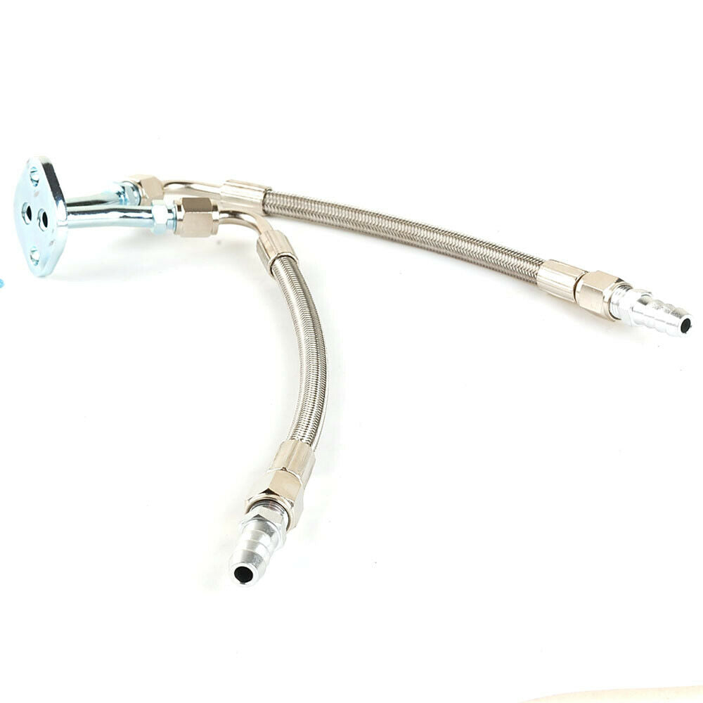 16" 90Deg 4AN Water Line Kit For TOYOTA CT12 CT20 CT26 Series