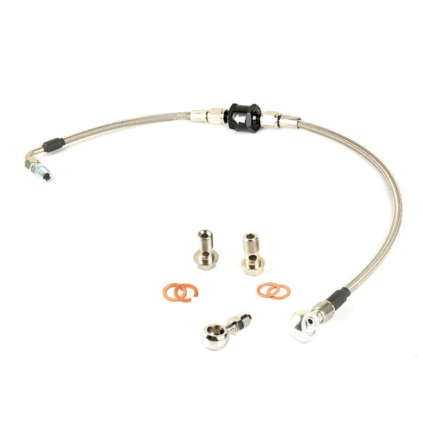 4AN Oil Feed Line with Filter For MAZDA RX-7 FC3S FD3S w/ BorgWarner S300,S200, S366 Series