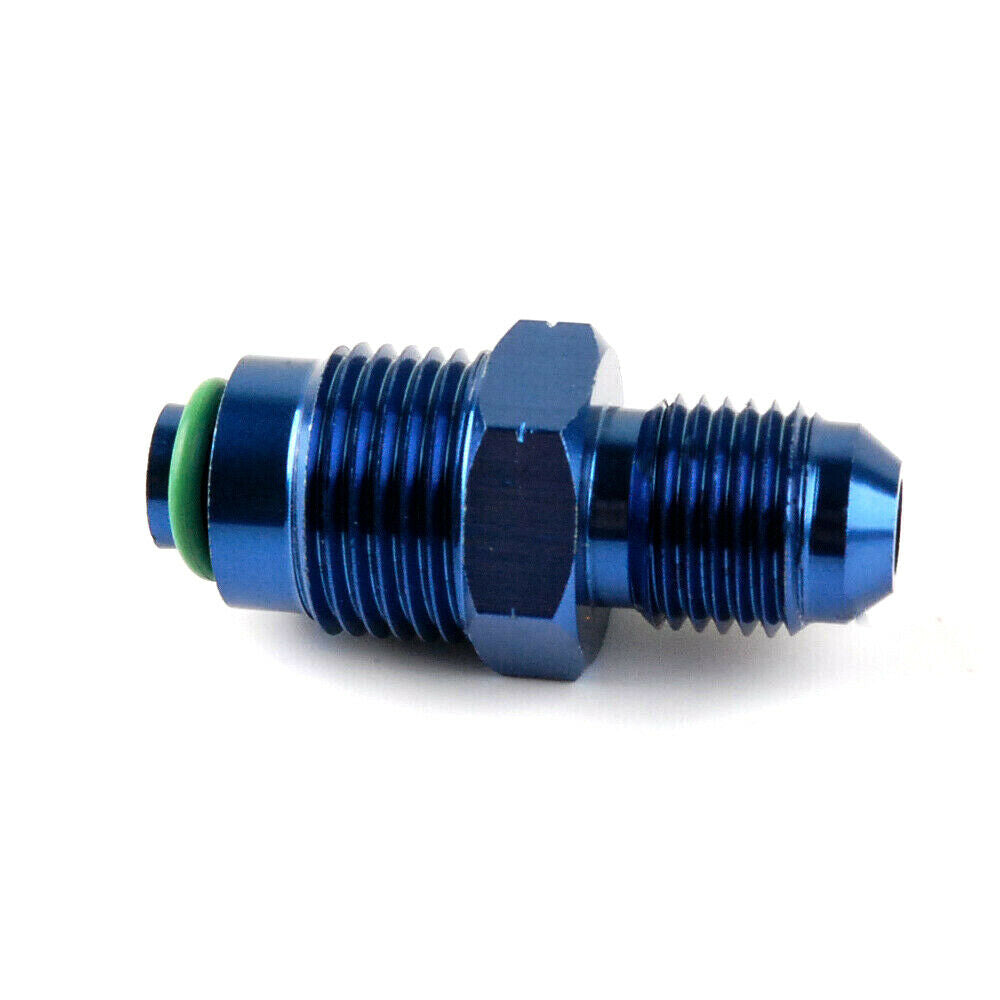 Alu Adapter For Fuel & Power Steering Fitting 6AN Male To 18mmx1.5 O-Ring Seal