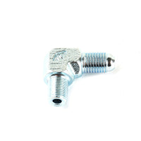 Made Of Steel 4AN to BSP 1/8BSPT 1/8PT Line Fitting Adapter 1/8"-28 90Deg