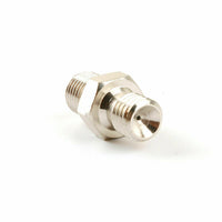 4AN to M10*1.0mm pitch with 2.5mm restrictor hole Oil Feed Adapter For TD025 TD025L K03 GT15 GT17 GT20 GT22 KP35