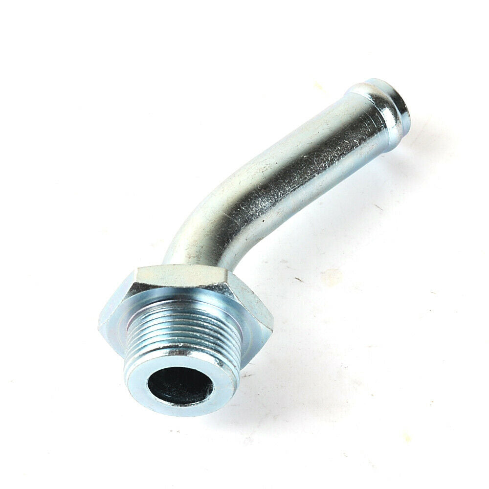 Selbstbau-Ölwannen-Rücklaufstopfen (45°) für Turbolader, 5/8" (0,63"), 16 mm Wandstärke