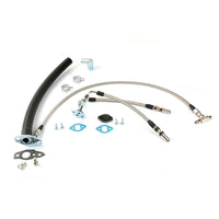 Turbo Oil & Water Line Kit For Toyota Land Cruiser 1HZ 4.2L 80 Series w/ CT26