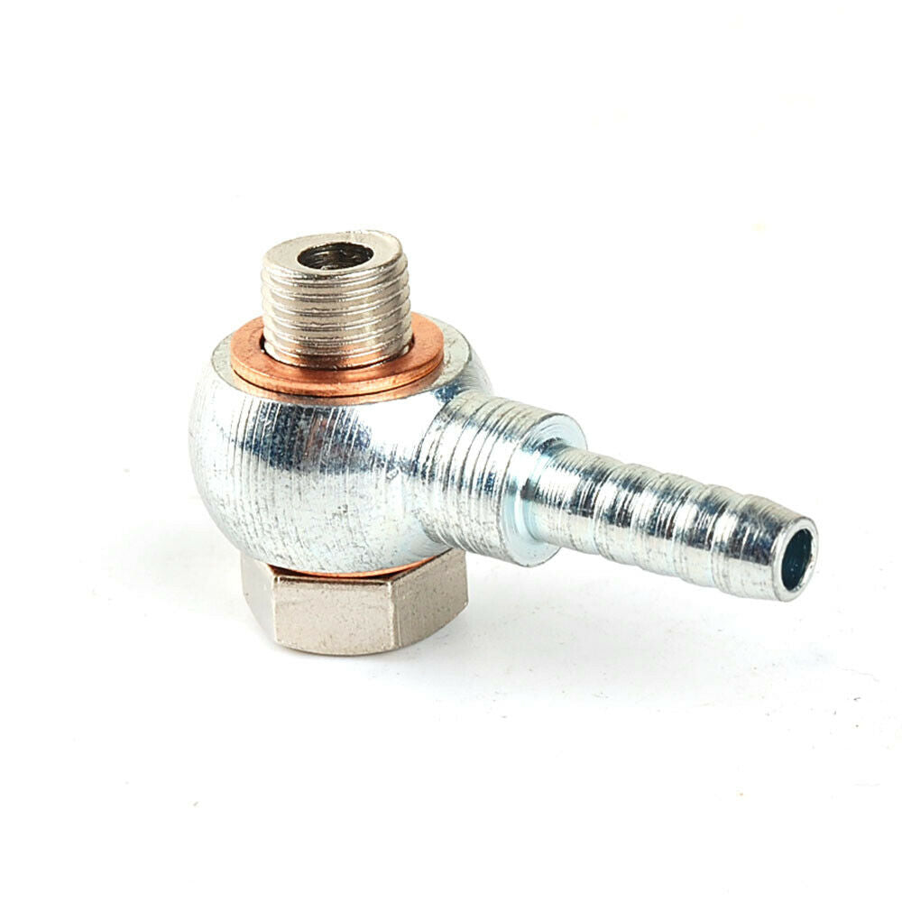 Hohlschraube mit Widerhaken M10 10 mm x 1,0 mm Steigung mit 1/4" (6,35 mm) Widerhaken Tial Air
