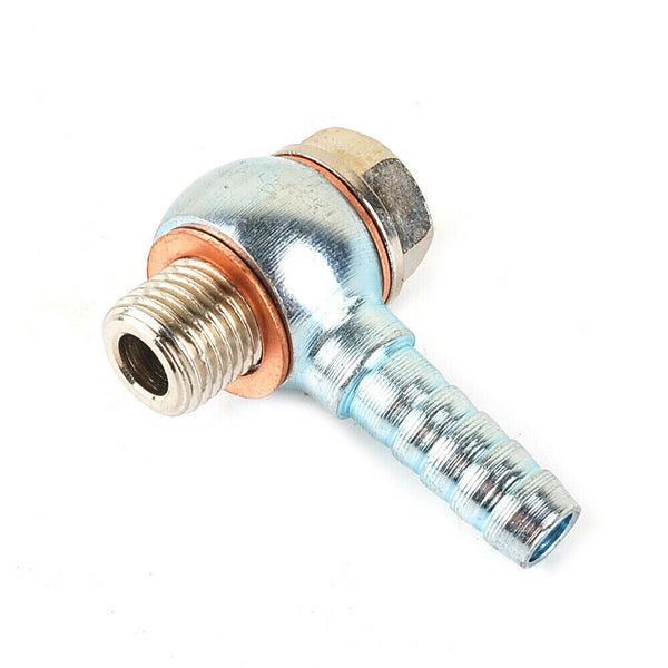 M14 14mm x 1.5mm pitch to 3/8" 9.5mm banjo barb kit for BorgWarner EFR 7163 7670 8374 9174 9180 MHI TD05/TD06 GT25R~GT35R T25 T28 KKK K03