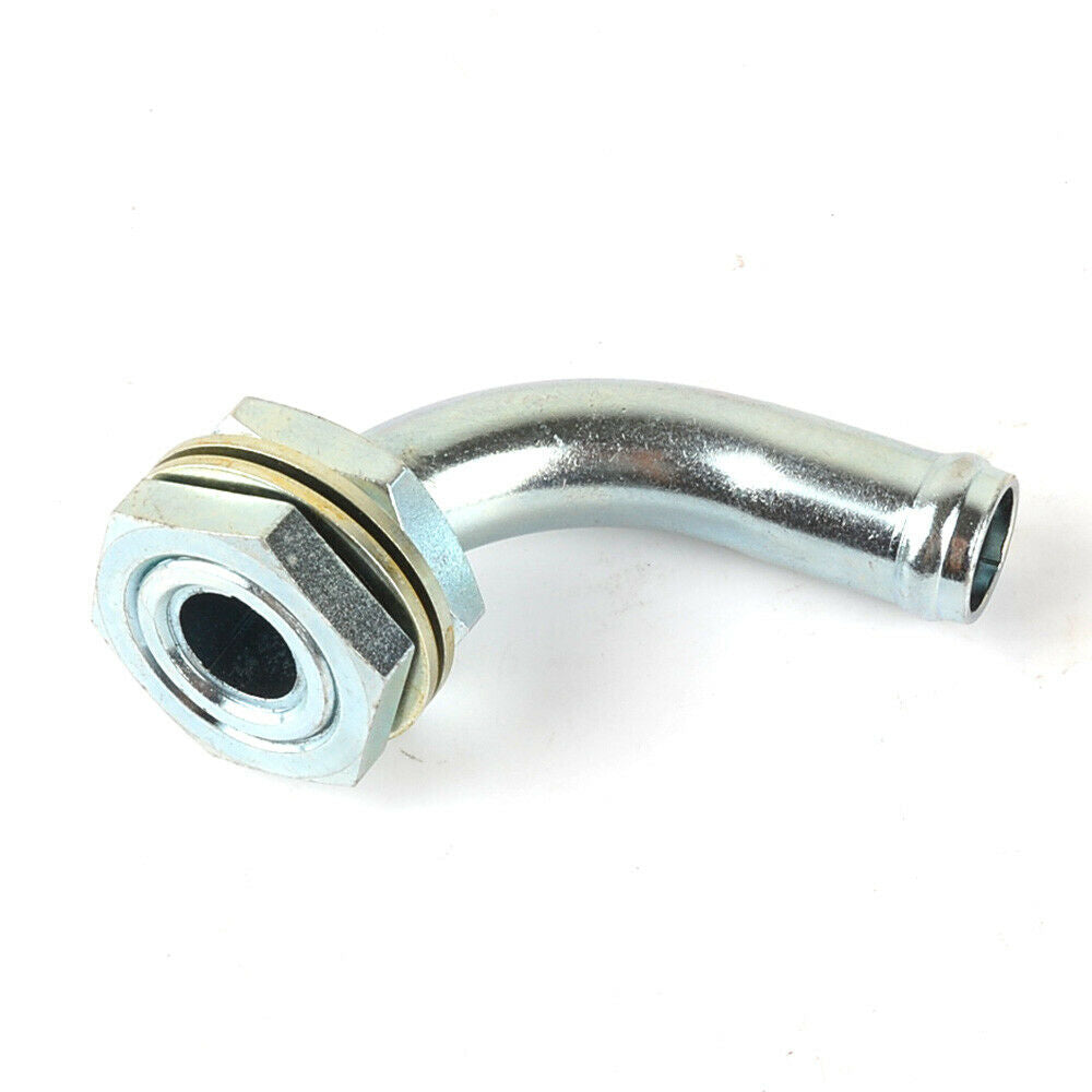 90°-Turbo-Ölwanne / Ölsumpf-Rücklauf-Ablassschraubenadapter, Gewindeanschluss 5/8" 16 mm