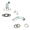 Turbo to Oil Pan Return Kit for TD04 TD05 TD06 w/IHI RHF4 RHB4 45DEG 3/4" Barb