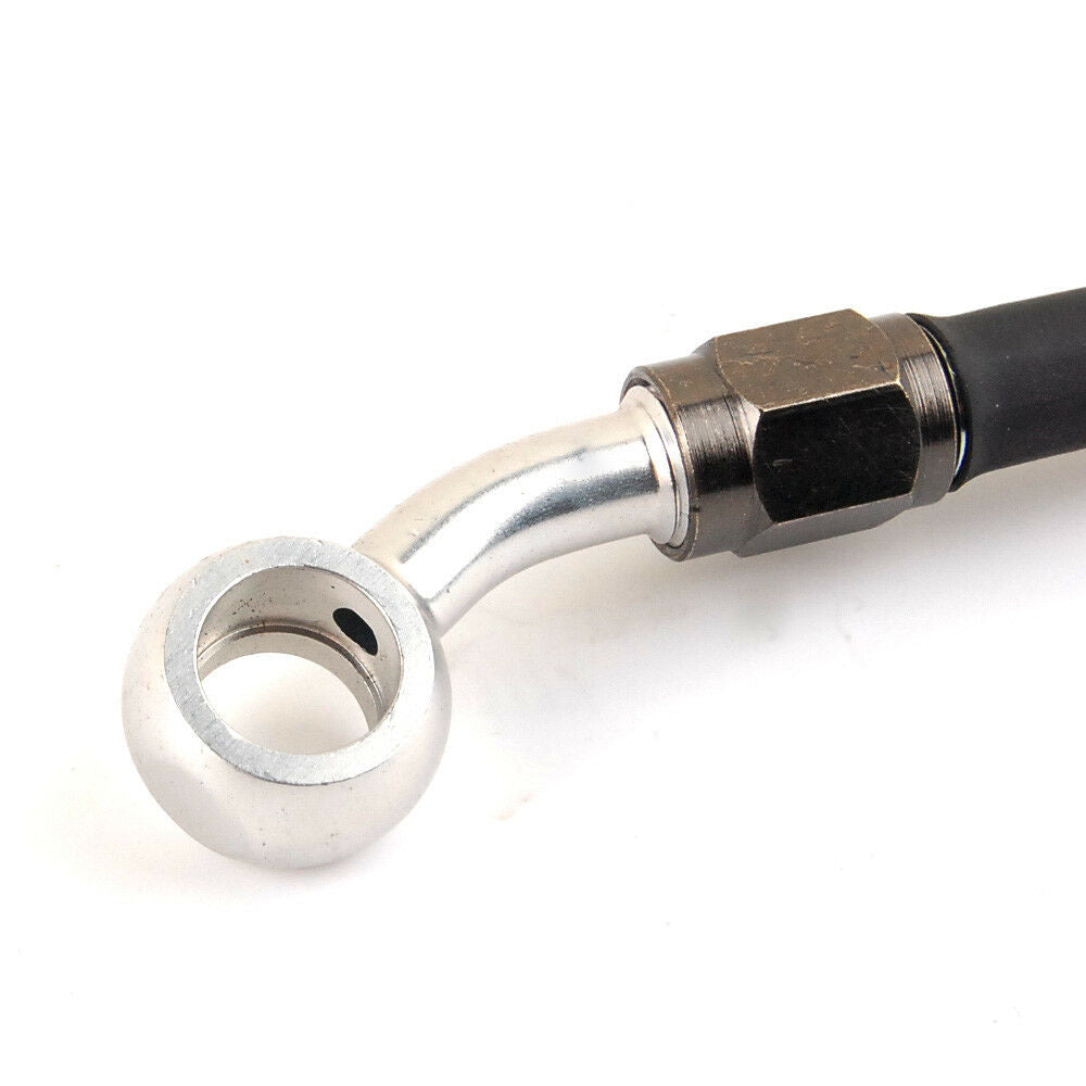 3AN AN-3 To M10 x 1.25mm pitch with 45Deg Side Bent Banjo Bolt Kit / Brake Clutch Line Fitting