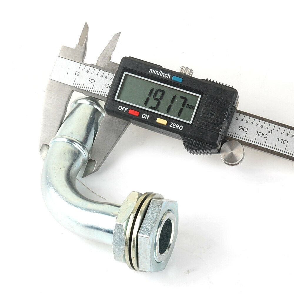 Ölwannen-Rücklauf-Ablassschraubenadapter 3/4" 19 mm 90°