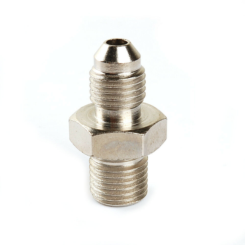 Oil Feed Fitting 4AN to M12 12mm / 2.5mm hole to 4AN For SAAB VOLVO TD04H TD04HL BorgWarner K03 K04 Holset HX35 HX40 HX45 HX50 HX55