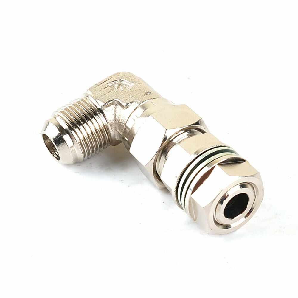 Selbstbau-Adapter für 90°-Ölwanne/Ölsumpf-Ablassschraube, 10AN, schweißfrei