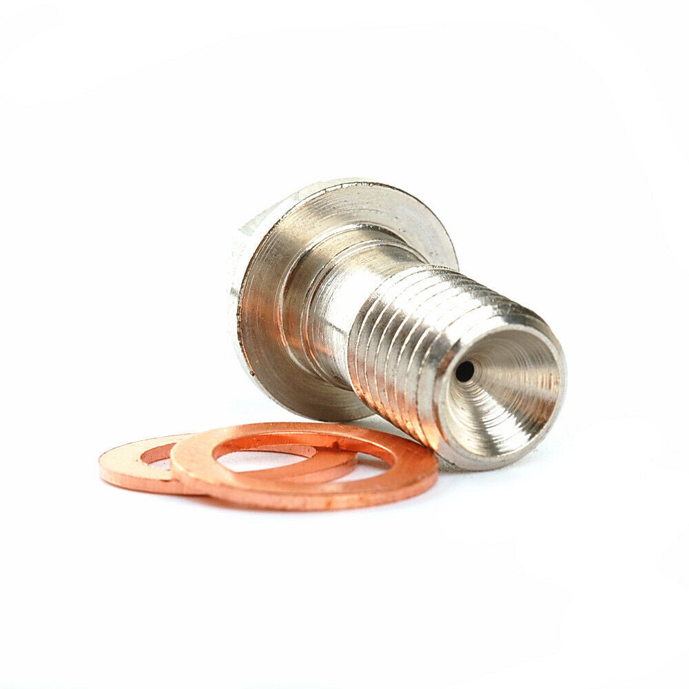 Oil Feed Banjo Bolt w/ Washers M12 x 1.5mm 1.5mm pitch For SAAB 9000 9-3 9-5 TD04HL