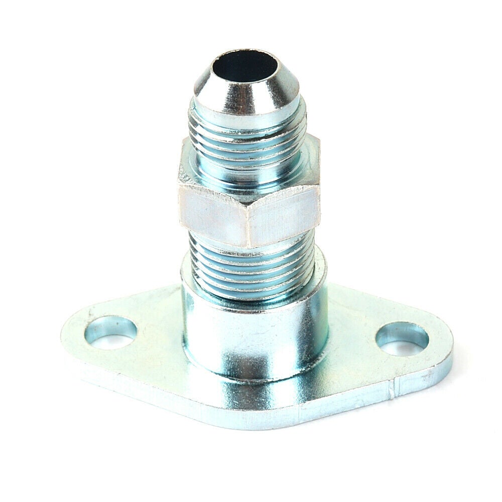 8AN AN8 Turbo Oil Drain Engine / Block side Flange For TOYOTA 1JZ/ 2JZ