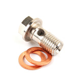 Banjo Bolt with Copper Washers for Weber Carbs Bosch Pump Filters M12 x 1.5mm