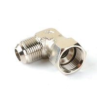 Made Of Steel Adapter Fitting 90 DEG 10AN Female Swivel to 10AN