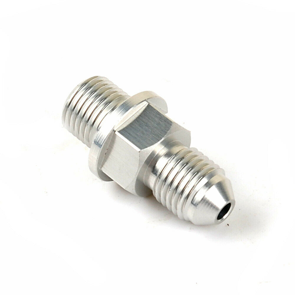 Aluminum 7075 0.36" AN3 3AN to M10xP1.0mm Metric Brake & Clutch Line Fitting Adapter