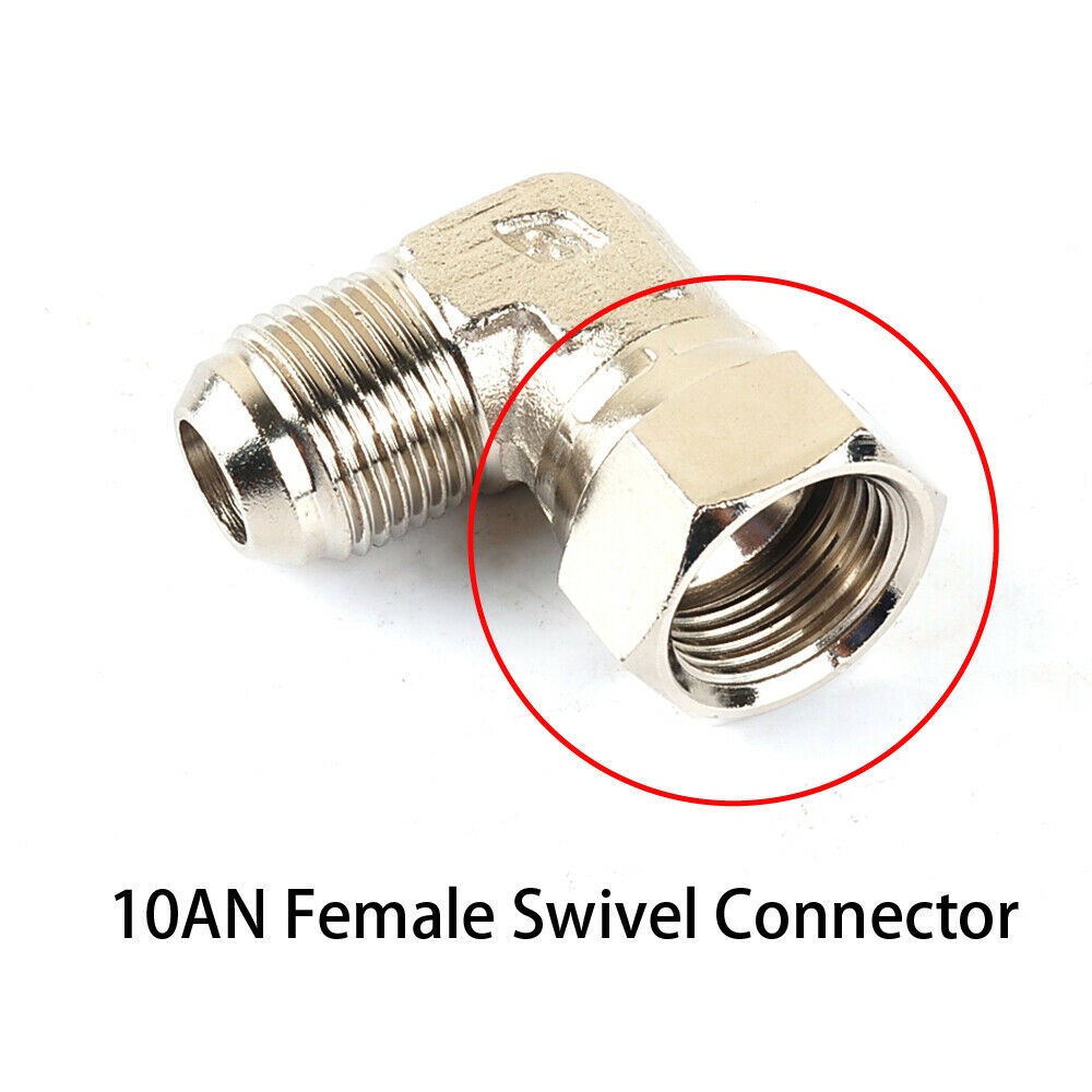 10AN 90° Ölzulauf- und Ablaufflansch T3 T4 T7 T66 HX30 35 40 BorgWarner S-Serie