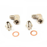 M16x1.5mm w/ 6AN Adapter Water Fitting Kit For Garrett Garret TB03 T3 Nissan RB20DET & RB25DET 16V Turbo