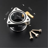 Turbo Compressor Inlet & Outlet Flange Adapter For Nissan 300ZX VG30DETT Z31 Z32 GT2540R GT2560R GT2860RS