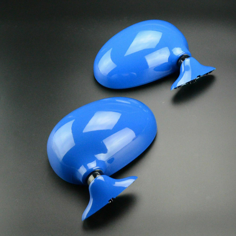 Side Rearview Mirrors Door Wing MAZDA MIATA 1989-2005 NA NB Series MX5 MK1 Anti-Dazzle Blue Glass Blue