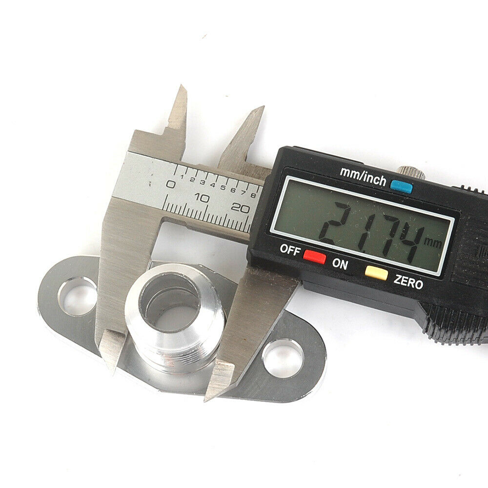 10AN 90° Ölzulauf- und Ablaufflansch T3 T4 T7 T66 HX30 35 40 BorgWarner S-Serie