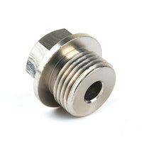 Sensor Adapter M12x1.5 12mm x 1.5mm pitch to 1/8NPT 1/8"-27 6.47mm replaces Auto Meter 2277