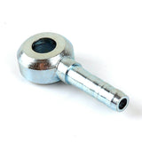 Made Of Steel 8mm M8 x 1.0mm pitch to 1/4" (6.35mm) Barb Metric Banjo Bolt with Barb Kit