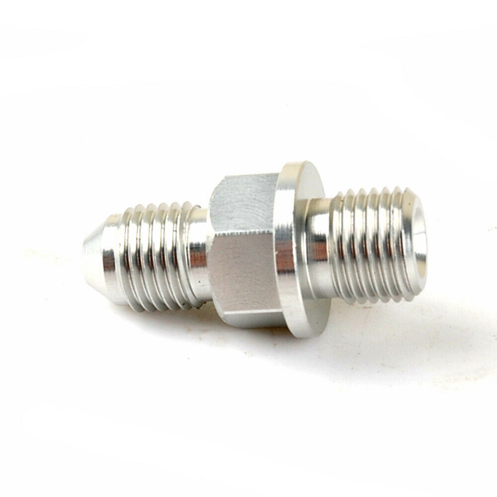 Aluminum 7075 0.36" AN3 3AN to M10xP1.0mm Metric Brake & Clutch Line Fitting Adapter