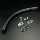 Turbo Oil Return Hose kit For Nissan RB20DET RB25DET / GT25 GT28 Ball Bearing