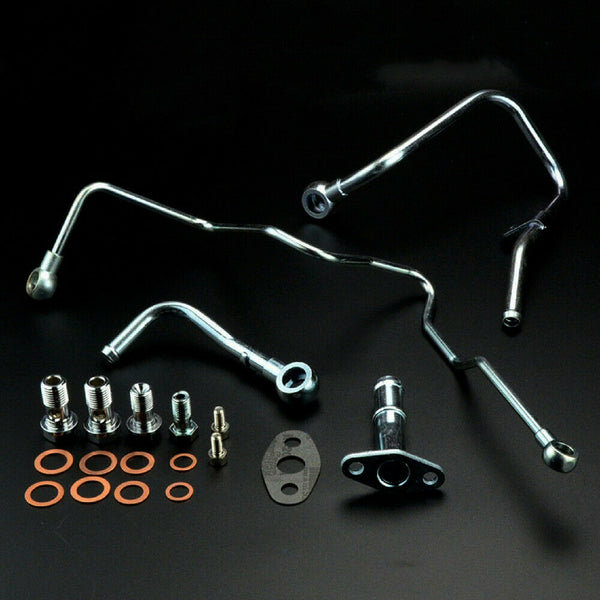 Turbo Oil Water Line Kit For Mitsubishi 4G63T Lancer EVOX EVO10 TD05HR TD06SL2