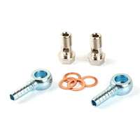 M14 14mm x 1.5mm Pitch to 5/16" 8mm banjo barb kit for MHI TD05/06 GT25R~GT35R T25 T28 KKK K03