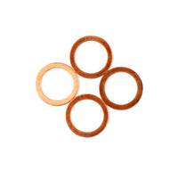 M20 20mm washers copper crush / Inner Diameter 20mm / 4 pcs