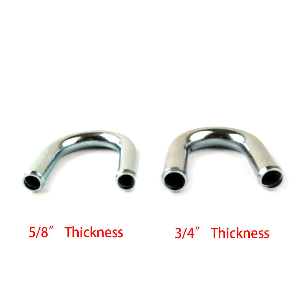 Universal Mid-steel U-Bend Pipe 19mm 3/4" Water Oil coolant, Evaportor pipe